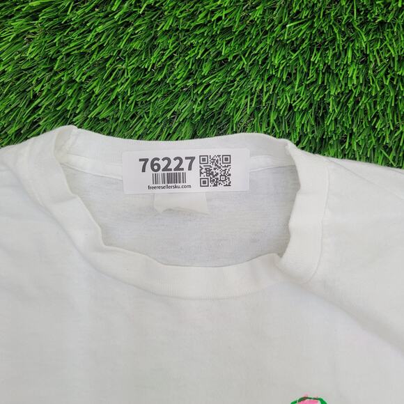 Vintage 90s Hampton Beach Bike Run Marathon Shirt XS/S 18x23 Byathlon Biathlon - Picture 5 of 13